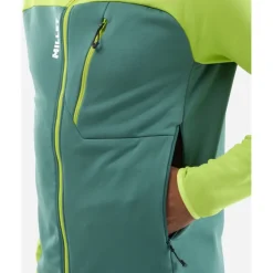 Millet Seneca Fleece Jas Heren - Macaw Green/Bottle