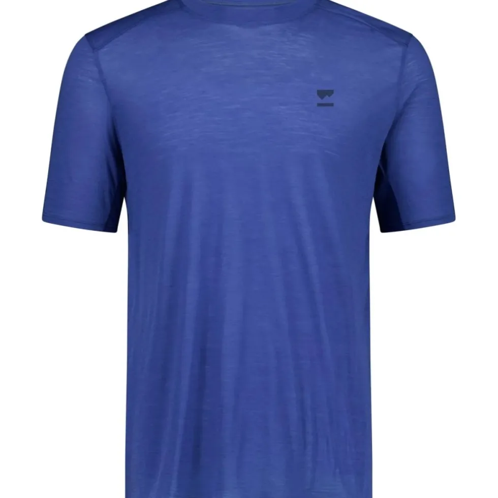 Mons Royale Aero Ultralight Merino T-shirt voor heren - prussian