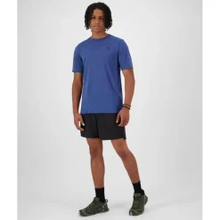 Mons Royale Aero Ultralight Merino T-shirt voor heren - prussian