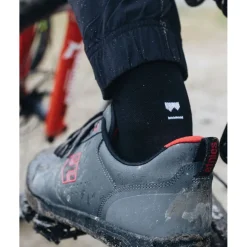 Mons Royale Atlas Merino Crew Sokken - black 1169