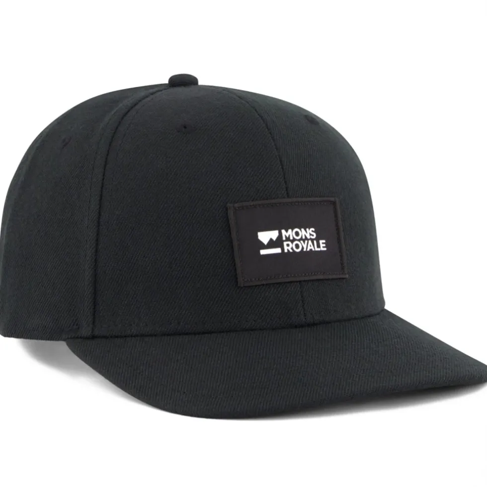 Mons Royale Connor Wool Pet - zwart