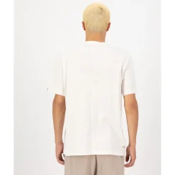 T-Shirts & Tops < Mons Royale Yonder erino Organic Cotton T-hirt Heren - vintage white