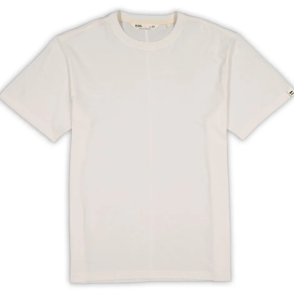 T-Shirts & Tops < Mons Royale Yonder erino Organic Cotton T-hirt Heren - vintage white
