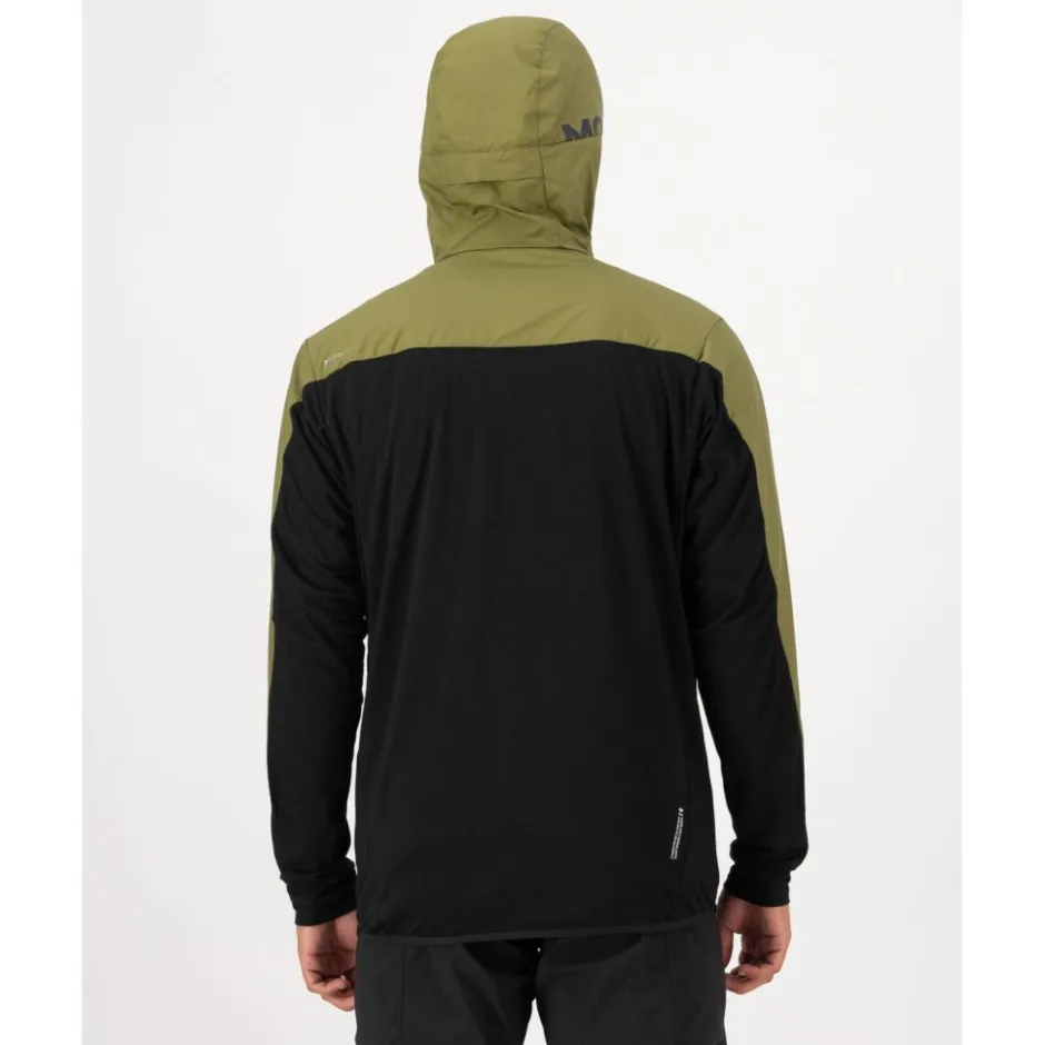 Windjacks|Mtb-Jacks < Mons Royale Diverion erino Windja Heren - fern / zwart