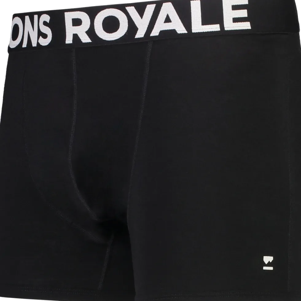 Mons Royale Hold 'em Shorty Boxershort Heren - zwart
