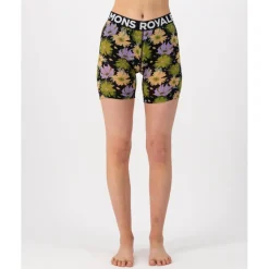 Mons Royale Low Pro Merino Ondershort Dames - alpine bloom