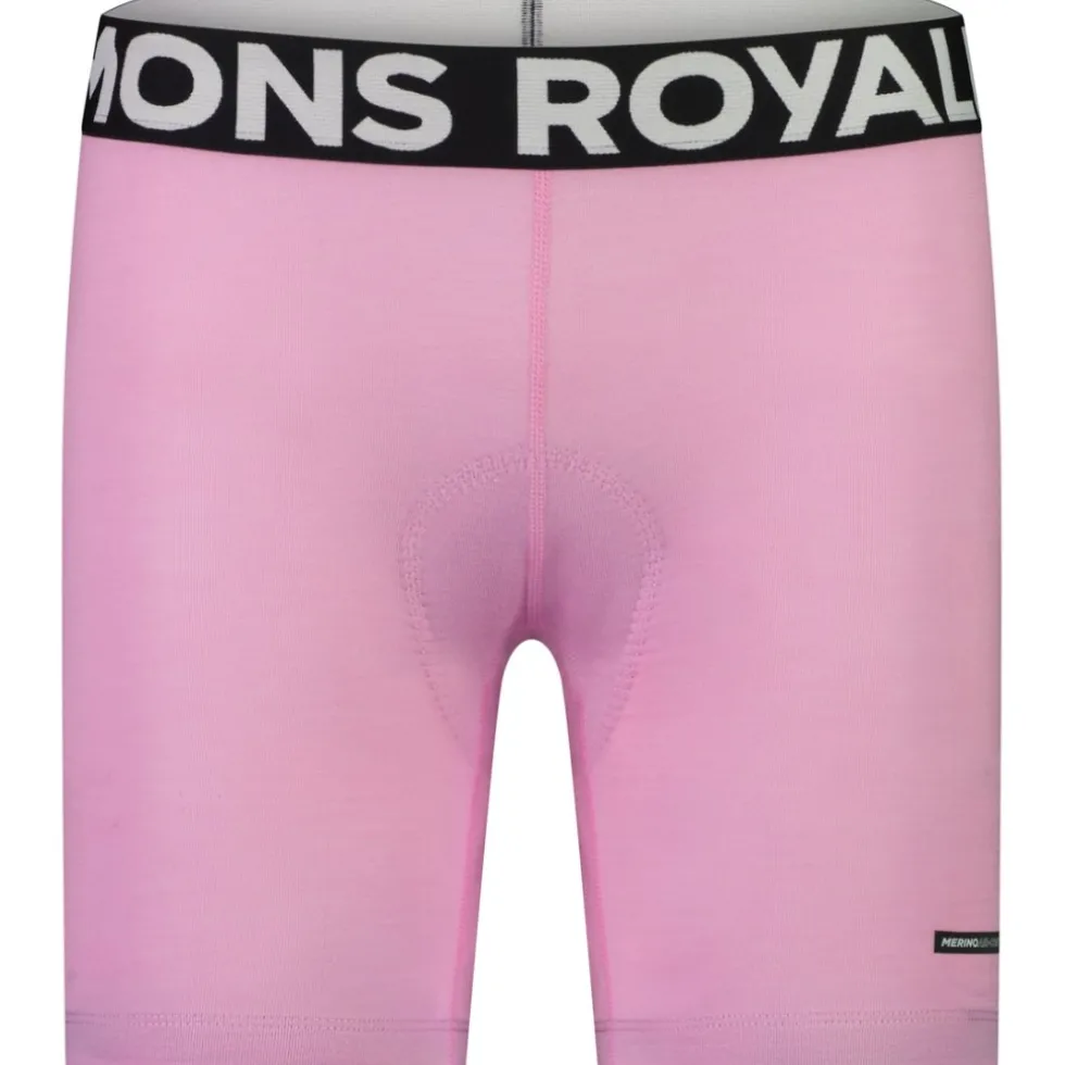 Mons Royale Low Pro Merino Ondershort Dames - pop pink