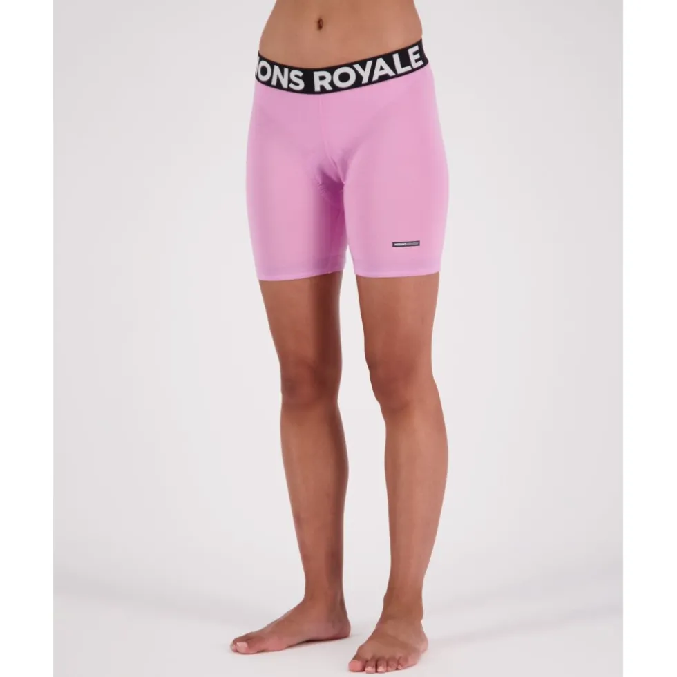 Mons Royale Low Pro Merino Ondershort Dames - pop pink