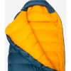 Mountain Equipment Helium 250 Long Slaapzak ME-006073 - zip left - majolica blue