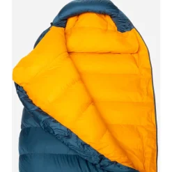 Mountain Equipment Helium 250 Long Slaapzak ME-006073 - zip left - majolica blue