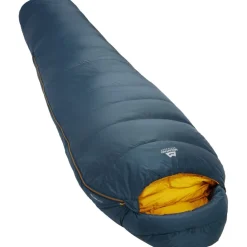 Mountain Equipment Helium 400 Long Slaapzak ME-006058 - zip left - majolica blue