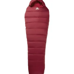 Slaapzakken < Mountain Equipment Olympus 450 Regular Slaapzak Dames ME-006082 - Rits links - rhubarb