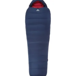 Slaapzakken < Mountain Equipment Helium 400 Regular Slaapzak Dames ME-006070 - zip left - medieval blue