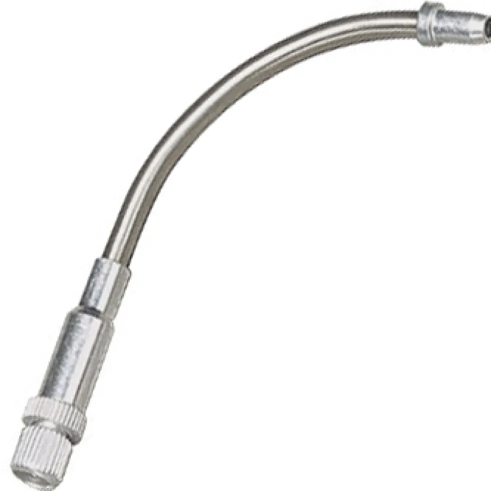 Mounty Special Pro-Pipe Cable Guide for V-Brakes - silver