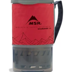 Kooktoestellen & Aanstekers < MSR WindBurner Personal Koker - 1,0 l - Rood