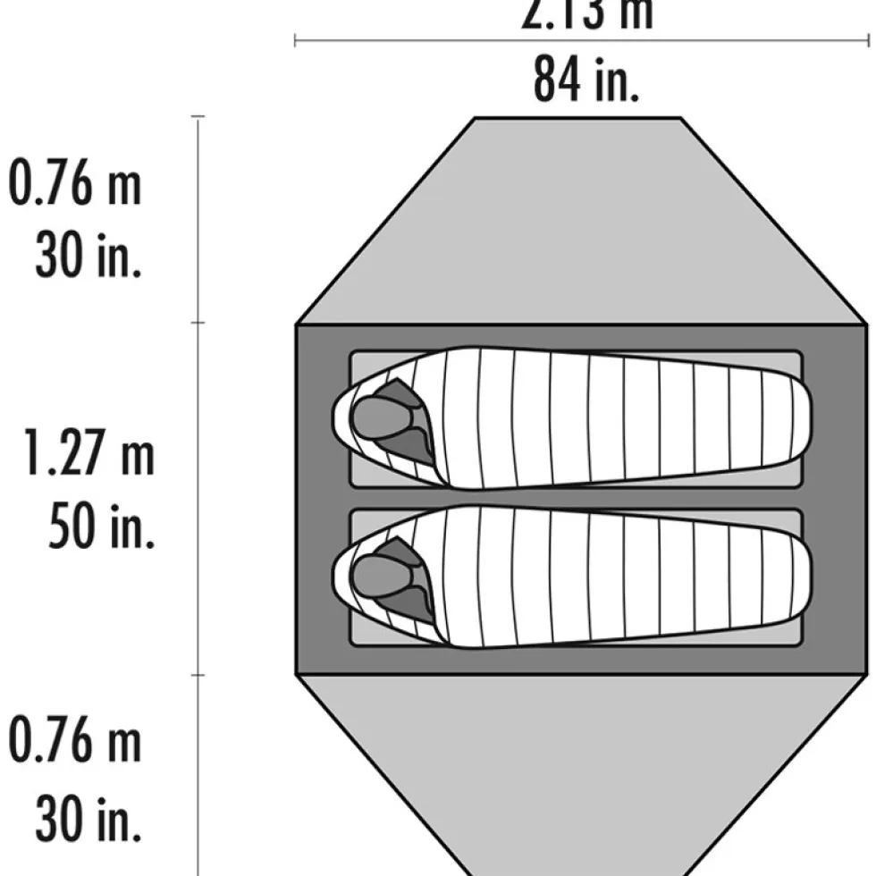 MSR Elixir 2 - Tent - Groen