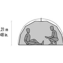 Tenten, Tarps & Hangmatten < MSR Elixir 4 Tent - Groen