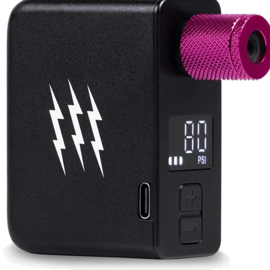Elektrische Fietspompen|Mini Pompen < Muc-Off Airmach Electric Mini Pro Batterij Luchtpomp - black
