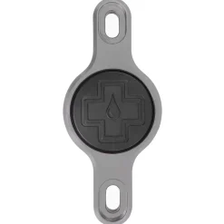 Gps Trackers En Alarm < Muc-Off Beugel voor AirTag - Secure Tag Holder 2.0 - zilver
