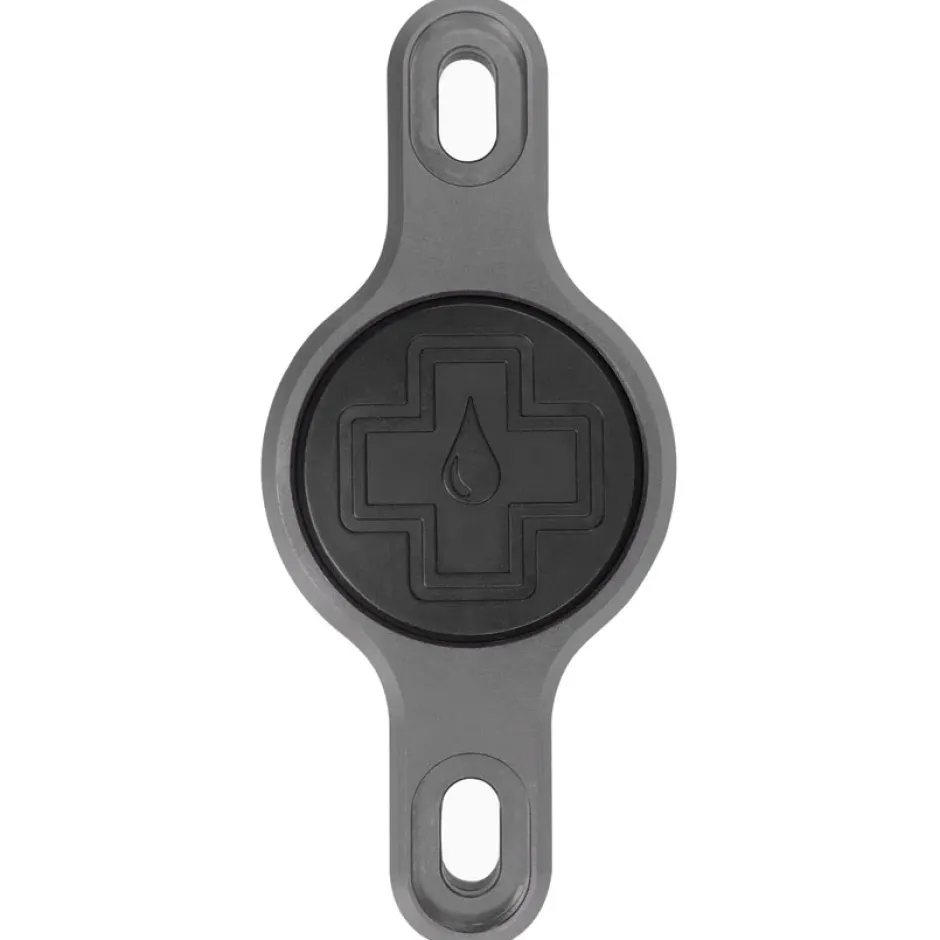 Gps Trackers En Alarm < Muc-Off Beugel voor AirTag - Secure Tag Holder 2.0 - grijs