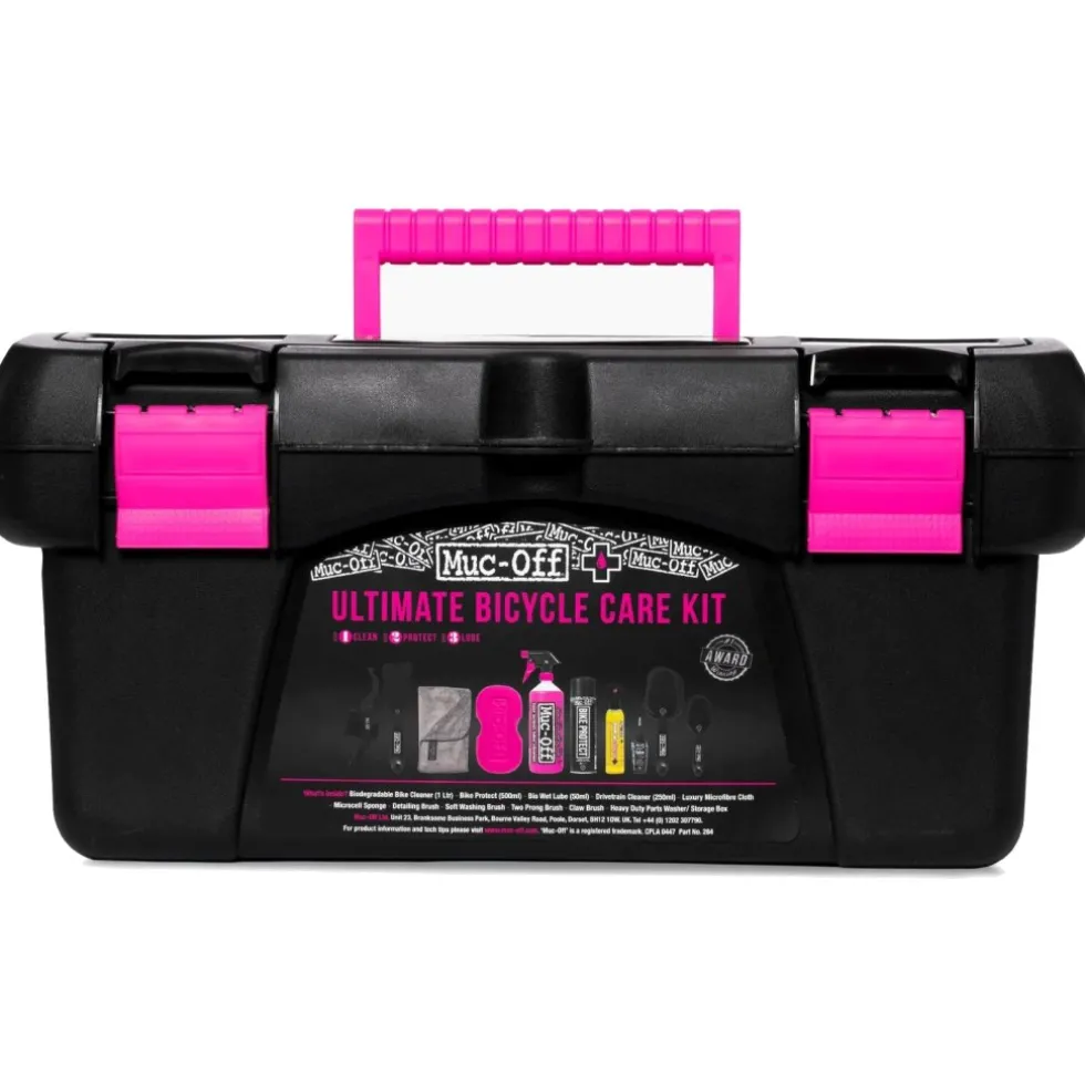 Muc-Off Bicycle Ultimate Cleaning Kit - black/pink