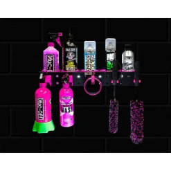 Montagestandaarden|Gereedschap En Onderhoud < Muc-Off Bottle & Detailing Opslagrek - zwart
