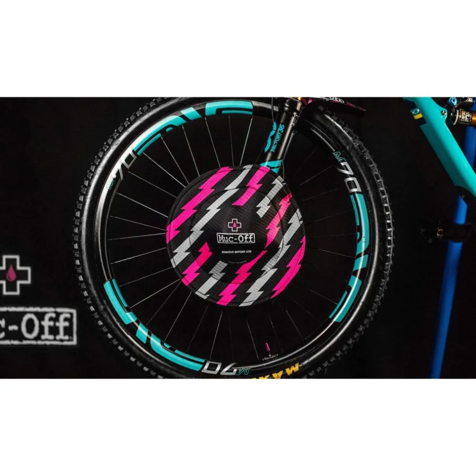 Muc-Off Disc Brake Covers (1 pair) - pink