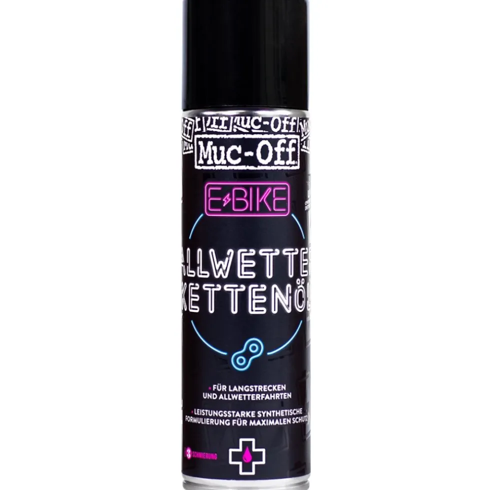 Muc-Off E-Bike All Weather Chain Lube 250ml - pink