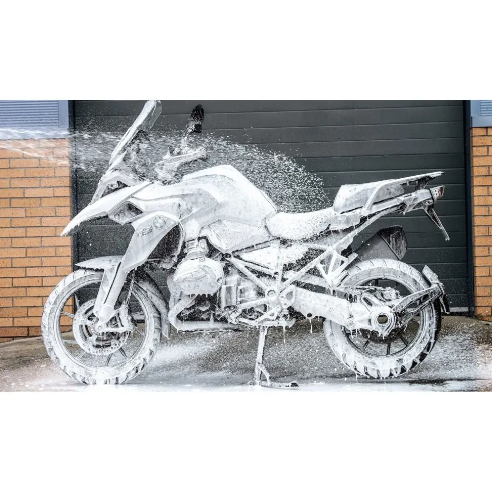 Muc-Off Hogedrukreiniger + Zak + Sneeuwschuimmondstuk + Fietsreiniger