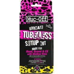 Muc-Off Ultimate Tubeless Setup Kit - Road/Gravel/CX (44mm / 10m x 21mm)