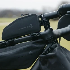 Frametassen|Top Tube Bag < M-Wave Rough Ride II Bovenbuis tas - 0.75L - zwart