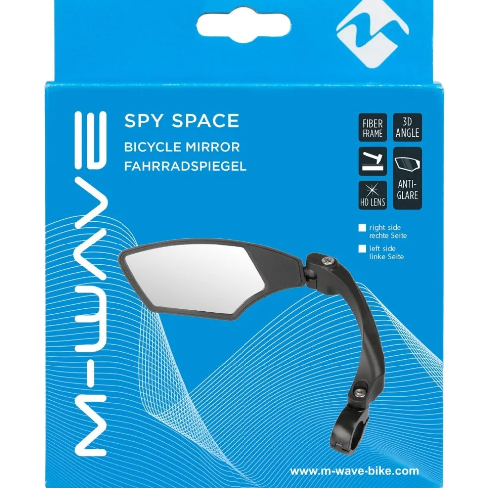 M-Wave Spy Space Achteruitkijkspiegel - links