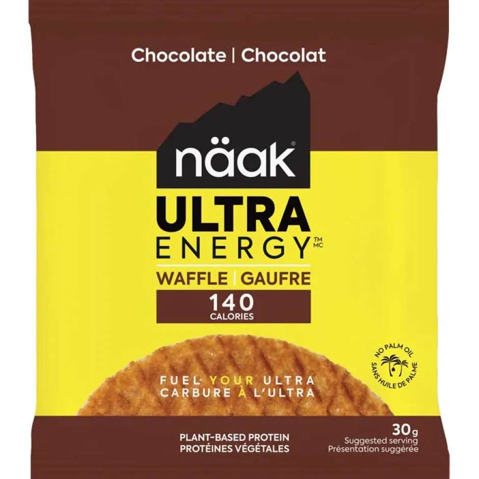 Outdoor Maaltijden < Näak Ultra Energy Waffle - Koolhydraatwafel - 30g