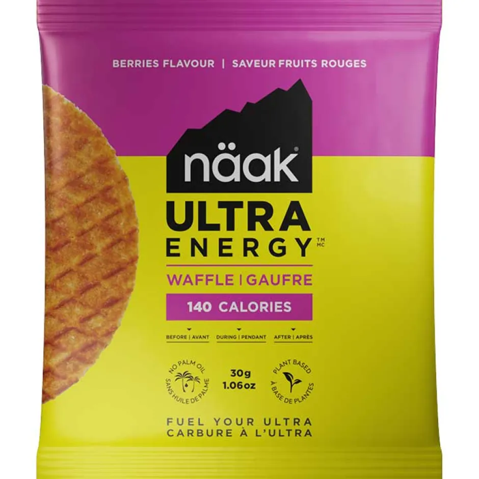 Outdoor Maaltijden < Näak Ultra Energy Waffle - Koolhydraatwafel - 30g