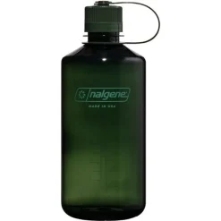 Outdoor Flessen & Thermosflessen < Nalgene Narrow Mouth Sustain Drinkfles - 1L - jade