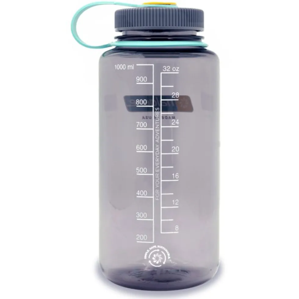 Nalgene Wide Mouth Sustain Drinkfles - 1L - aubergine