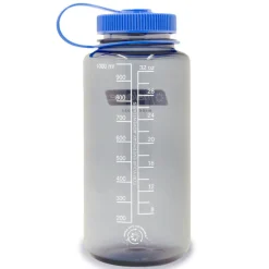 Nalgene Wide Mouth Sustain Drinkfles - 1L - grijs