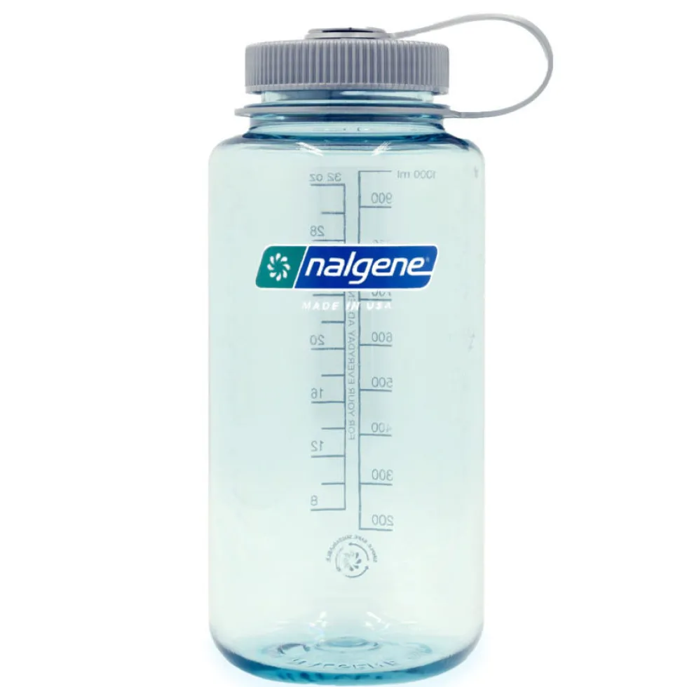 Nalgene Wide Mouth Sustain Drinkfles - 1L - seafoam