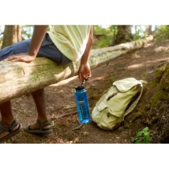 Nalgene Wide Mouth Sustain Silo Drinkfles - 1.5L - grijs
