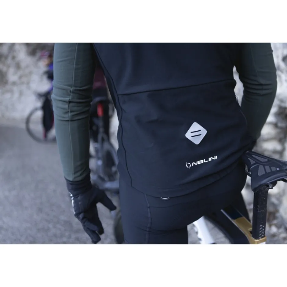 Winterjassen < Nalini HP Ebossed Fietsjas Heren - zwart 4000