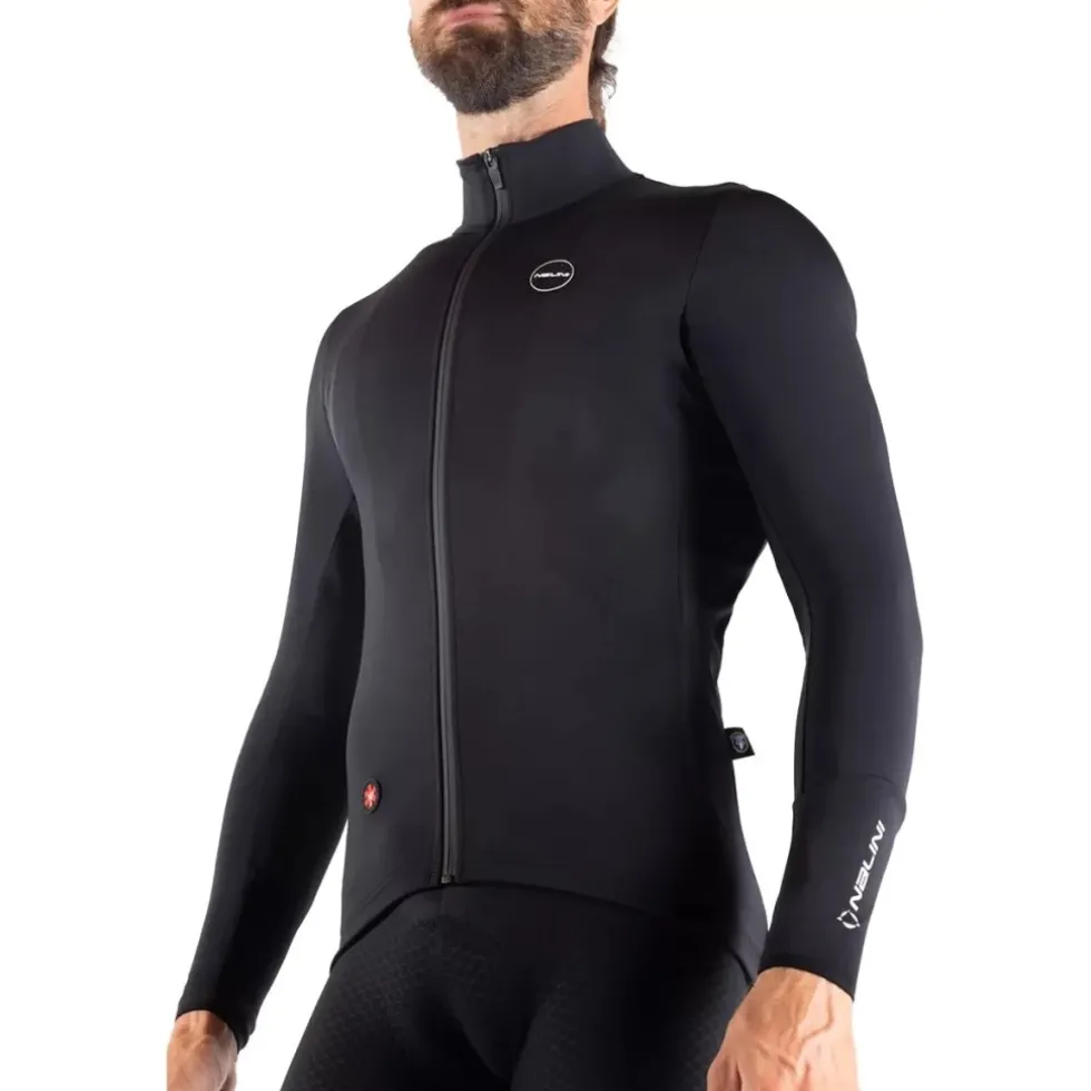 Nalini HP Ergo Light Warm Fietsjas Heren - zwart 4000