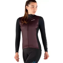 Nalini Race Warm Fietsjas Dames - beeren/black 4510