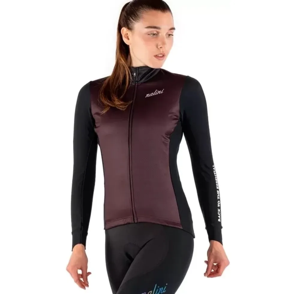 Nalini Race Warm Fietsjas Dames - beeren/black 4510