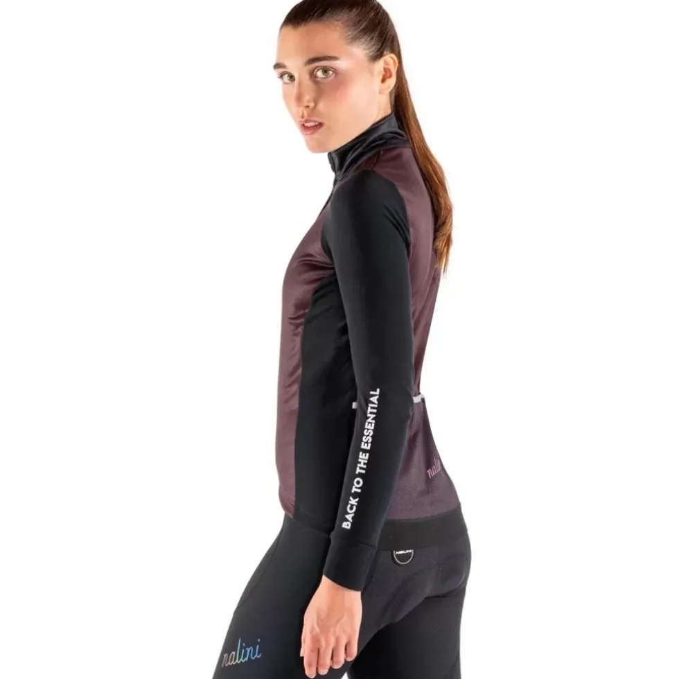 Nalini Race Warm Fietsjas Dames - beeren/black 4510