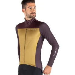 Nalini Race Warm Fietsjas Heren - beeren/cumin 4100