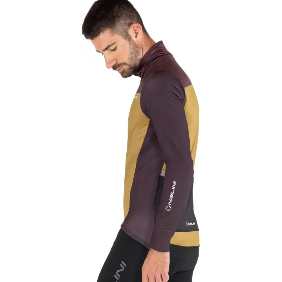 Nalini Race Warm Fietsjas Heren - beeren/cumin 4100
