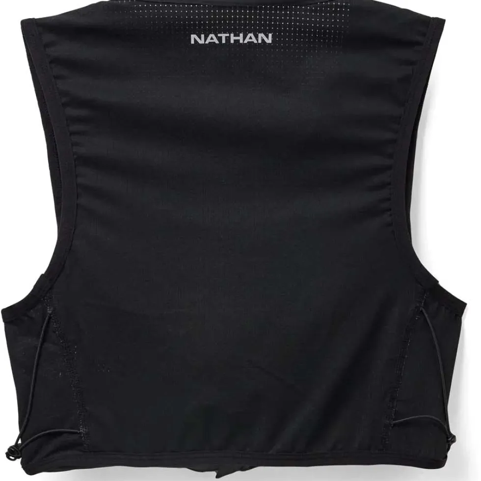 Nathan Sports AeroZip Hardloopvest dames - 1L - black/reflective silver