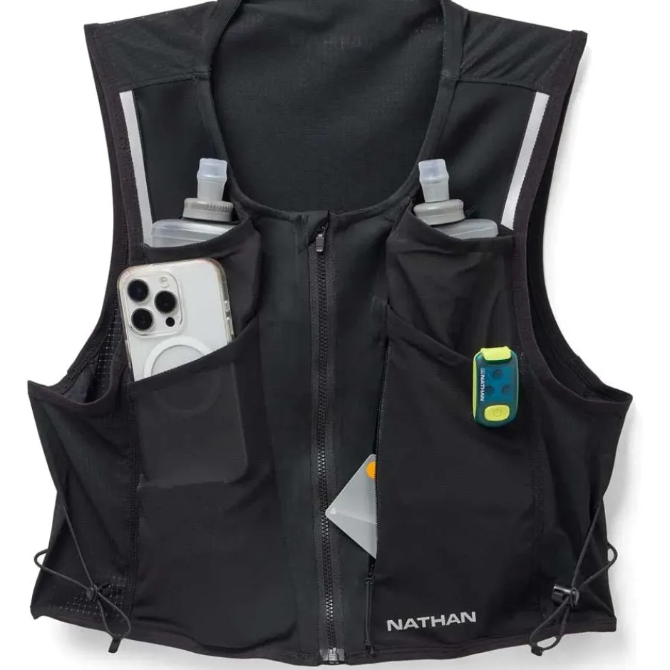 Tassen|Rugzakken & Drinksystemen < Nathan Sports AeroZip Hydratatievest - 1 - back/refective siver