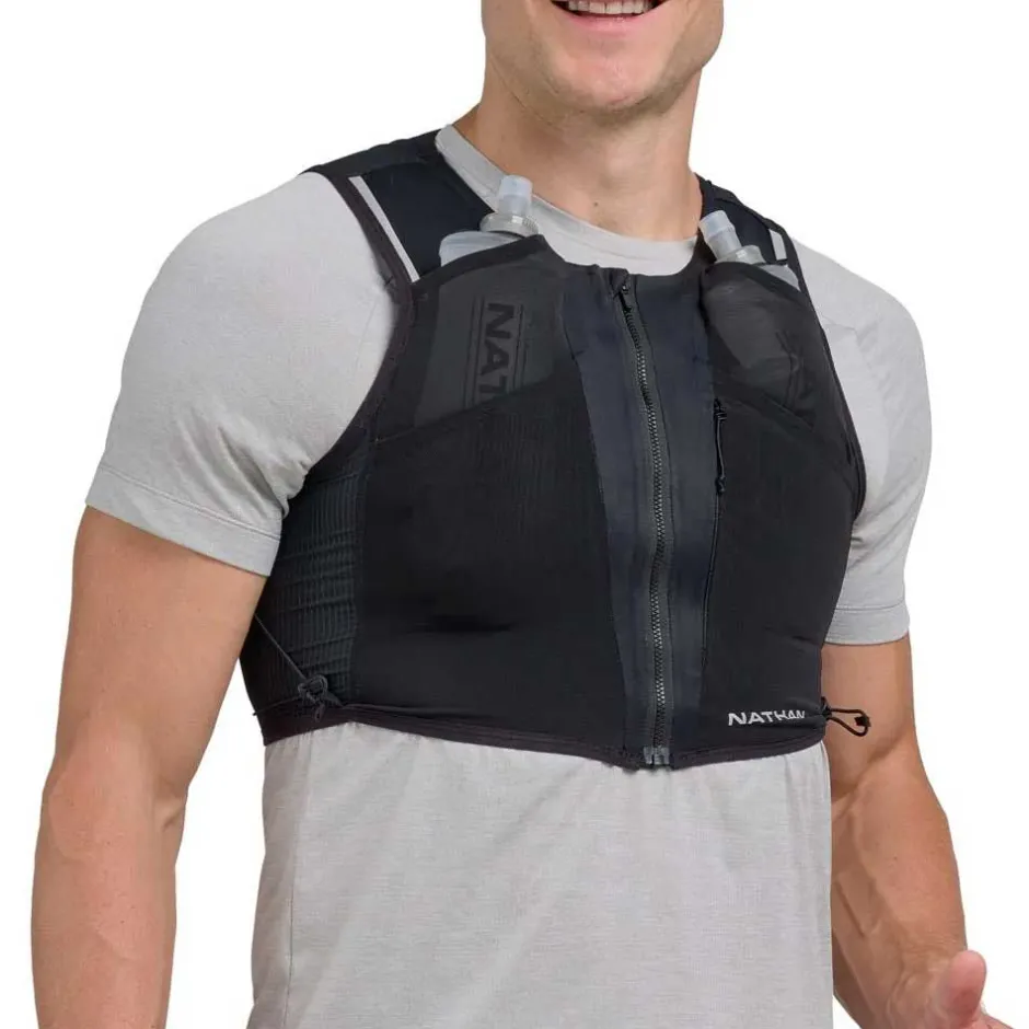 Tassen|Rugzakken & Drinksystemen < Nathan Sports AeroZip Hydratatievest - 1 - back/refective siver
