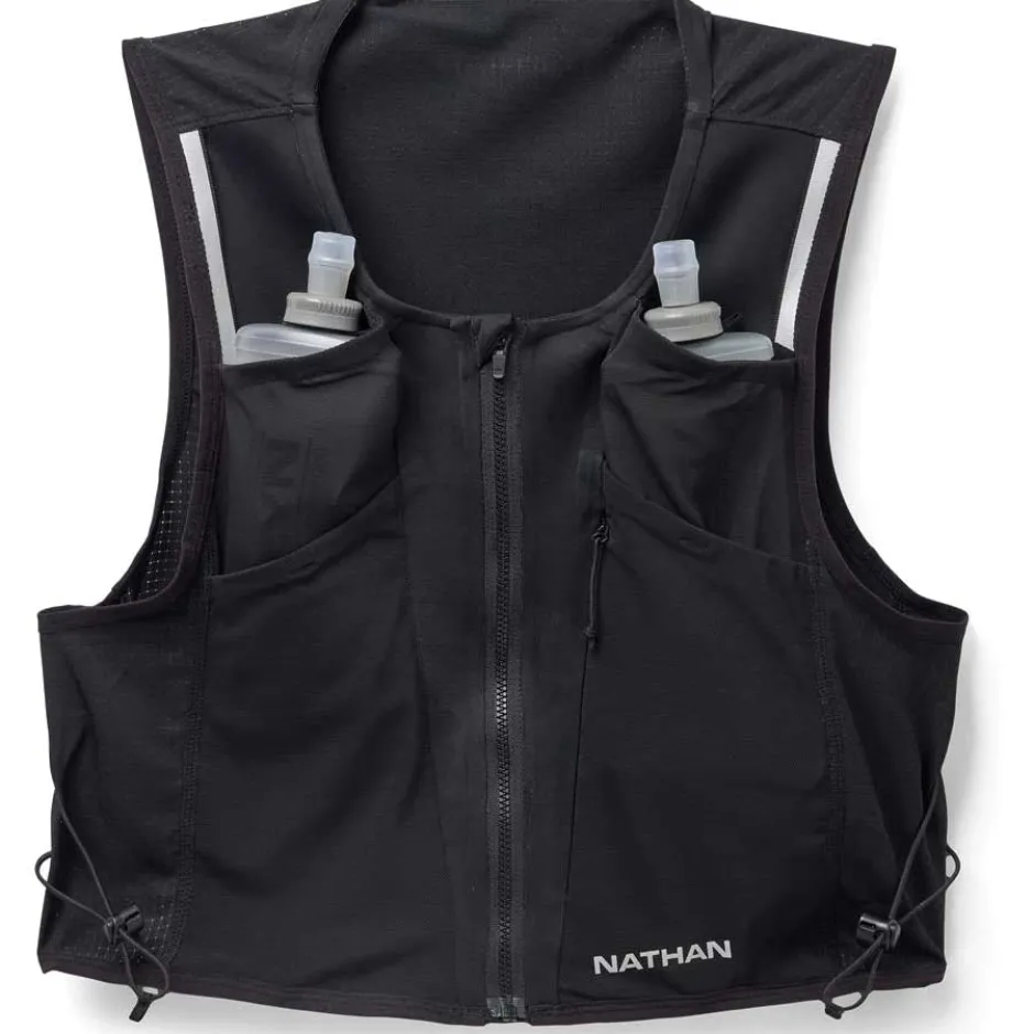 Tassen|Rugzakken & Drinksystemen < Nathan Sports AeroZip Hydratatievest - 1 - back/refective siver
